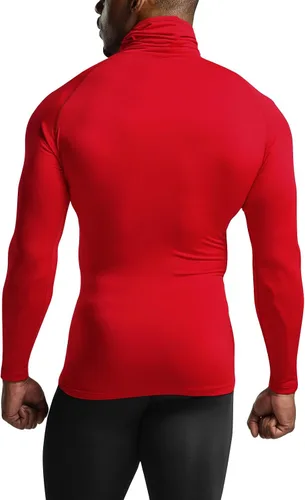 Miniatura 4 de ATHLIO 2 or 3 Pack Men's Thermal Long Sleeve Compression Shirts, TurtleMock Winter Sports Base Layer, Active Running Shirt