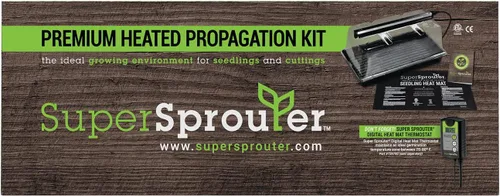 Miniatura 3 de Super Sprouter estación de propagación con bóveda de 7 pulgadas, Premium Propagation Kit con luz T5