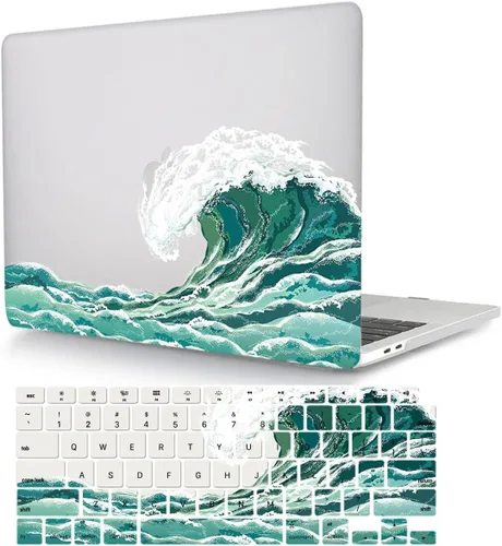 Miniatura 30 de Funda compatible con MacBook Pro de 13 pulgadas modelo: A1278 con CD-ROM (versión 2012 2011 2010 2009 2008), cubierta rígida de plástico y cubierta