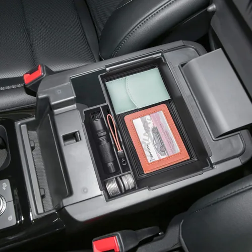 Miniatura 7 de RUNROAD Organizador de bandeja de consola central mejorado compatible con Ford Explorer 2026 2025 2024 2023 2022 2021 2020, divisores de bandeja