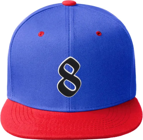 Miniatura 770 de Daxton Gorra clásica con visera de billete plano con letras del alfabeto inglés antiguo de la A a la Z