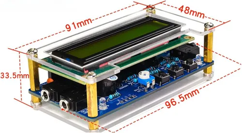 Miniatura 3 de Kit de práctica de soldadura de entrenamiento de código morse, kit completo de proyecto de soldadura con componentes, PCB y gabinete, perfecto