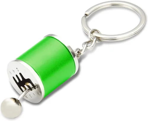 Miniatura 12 de Llavero de palanca de cambios de automóvil, creativo llavero de palanca de cambios de transmisión manual de 6 velocidades, mini llavero de palanca