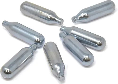 Miniatura 7 de 8 Gram CO2 Cartridges Unthreaded for Air Guns Paintball Gun Airsoft Air Pellet Guns and Pistols Compatible with First Strike FSC, Co2