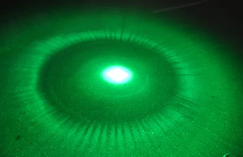 Miniatura 5 de Linterna de haz verde de largo alcance LED escalable, linterna LED verde de 3 modos para detección nocturna e invernadero