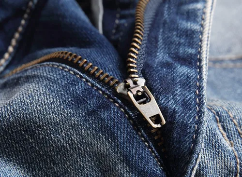 Miniatura 6 de XIMXIMMTIAN Jeans rectos para hombre, estilo motociclista, desgastados, desgastados, desgastados, rectos