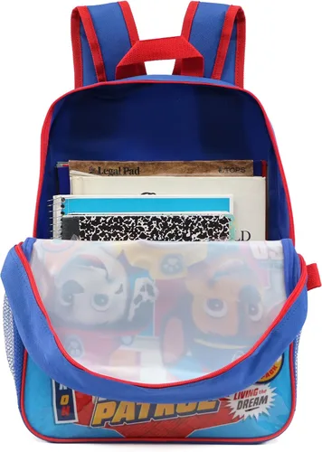 Miniatura 5 de Nickelodeon Mochila de Paw Patrol para niños con almuerzo, Chase Marshall Escombros, Moderno