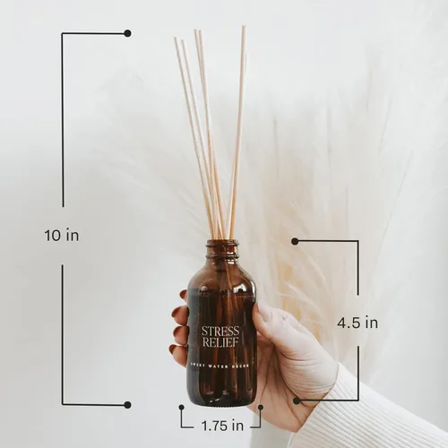 Miniatura 4 de Sweet Water Decor Hello Fall - Juego de difusor de varillas – Difusor perfumado de otoño de sidra caliente, canela, clavo, manzana y nuez moscada