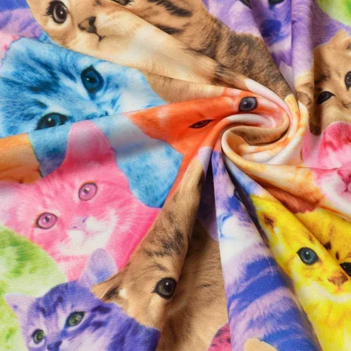 Miniatura 18 de Qpancy Vestidos a juego para muñecas y niñas, trajes de unicornio de manga larga, ropa de algodón