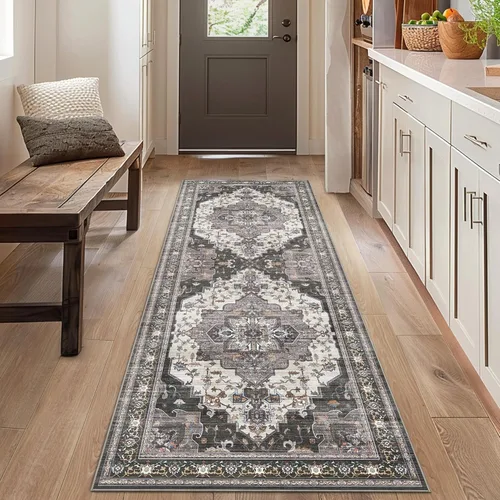 Miniatura 71 de BEIMO Alfombra de pasillo para cocina, alfombra lavable a máquina de 2 x 5 para entrada, alfombras modernas y abstractas suaves, cubierta de piso