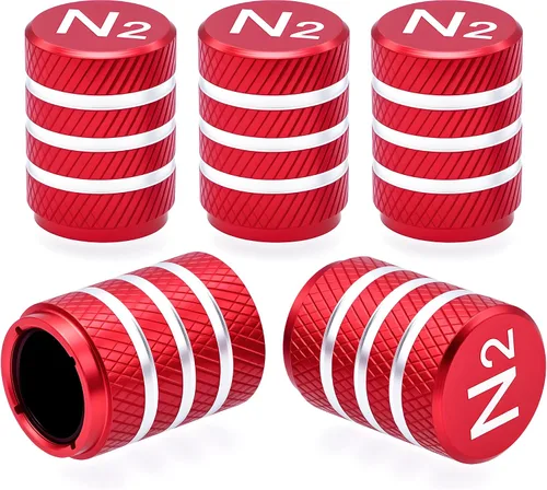 Miniatura 66 de 4 piezas de tapas de válvula de rueda con forma de punta, válvula de rueda de aleación de aluminio con punta, universal para automóviles, SUV