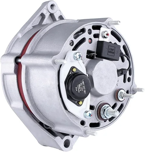 Miniatura 5 de RAREELECTRICAL Nuevo alternador compatible con retroexcavadora John Deere 610C 710B 710C 710D 0-120-484-011