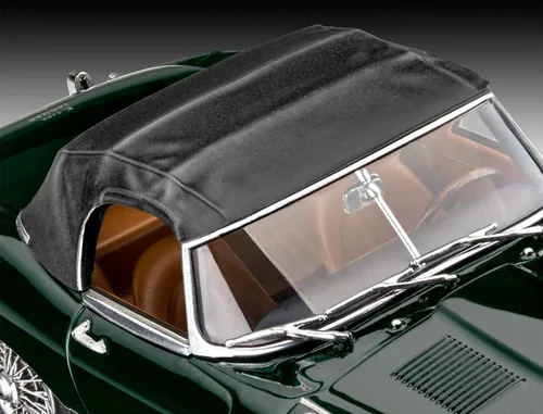 Miniatura 4 de ドイツレベル(Revell) Nivel alemán 07687 1/24 Jaguar E-Type Roadster Modelo de plástico