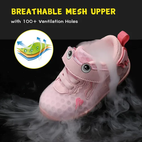 Miniatura 3 de JIASUQI Zapatos deportivos transpirables para bebés y niñas de 0 a 18 meses