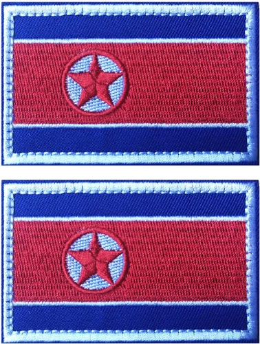 Miniatura 131 de 2 parches de bandera de Japón de AliPlus bordados tácticos militares moral parche apliques gancho y bucle
