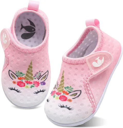 Miniatura 105 de FEETCITY Baby Boys Girls Water Sport Shoes Barefoot Kids Aqua Socks Quick-Dry Beach Swim Pool Shoes