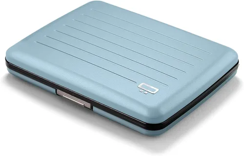 Miniatura 22 de Cartera de aluminio ÖGON -DESIGNS-, de gran capacidad con cerradura metálica, protección RFID contra fraudes y desmagnetización, modelo Smart Case