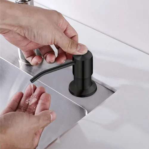 Miniatura 7 de Dispensador de jabón para fregadero, dispensador de jabón para fregadero Kichen, kit de tubo de extensión de 47 pulgadas, bomba dispensadora