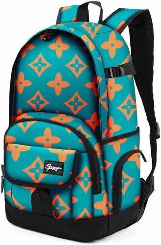 Miniatura 65 de Mochila escolar estilo Rickyh, mochila de viaje para hombres y mujeres, mochila ligera con compartimento para portátil, Tamaño único