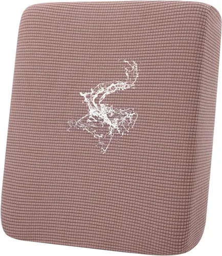 Miniatura 135 de hyha Fundas impermeables para cojines de sofá para mascotas, funda antideslizante para asiento de sofá para perros lavable, tela de jacquard Gris