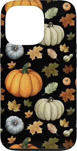 Miniatura 10 de iPhone 16 Falling Leaves Autumn and Pumpkin Happy Fall Case