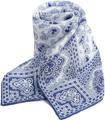 Miniatura 5 de STARWHISPER Bufanda de seda de morera 100% pura, 27 x 27 pulgadas, 0.551 in, bufanda cuadrada para mujer, con embalaje de regalo
