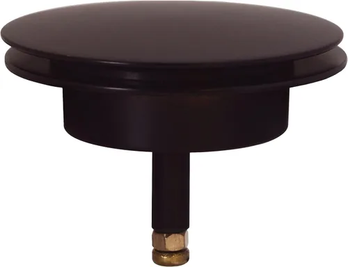 Miniatura 10 de Westbrass D50TE-12A - Moldura de repuesto estándar de 1-1/2 pulgadas para ensamblajes de desagüe de baño de accionamiento por cable, bronce antiguo