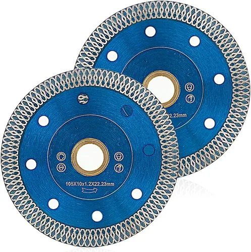 Miniatura 5 de YIJING Paquete de 5 hojas de sierra de diamante de 4 pulgadas Hoja de corte de azulejos de porcelana para cortar azulejos de cerámica de piedra