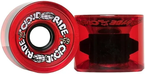 Miniatura 3 de Cloud Ride! Ruedas Cruiser 2.717 in 78A Longboard Ruedas Azul medianoche transparente