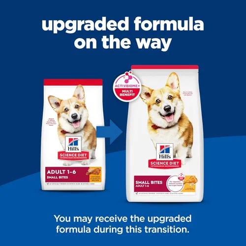 Miniatura 2 de Hill's Science Diet - Comida seca para perros adultos de 1 a 6 años, nutrición premium, croquetas pequeñas, sabor pollo y cebada, bolsa de 5 libras