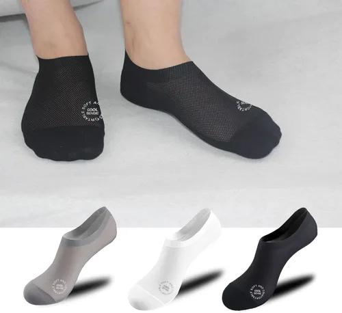 Miniatura 5 de Calcetines ultrafinos sin costuras antideslizantes de nylon para mujer, invisibles, ligeros y transpirables, paquetes de 3, 4 y 6 pares