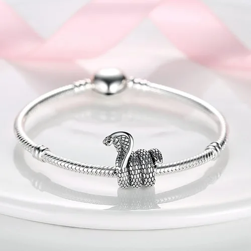 Miniatura 2 de MULA Dijes de plata de ley 925 para pulseras y collares, lindos gatos, perros, elefantes, animales familiares, colgantes colgantes, regalos
