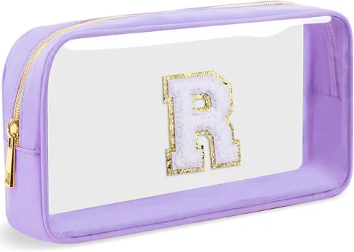 Miniatura 55 de Bolsa de Maquillaje Transparente Pequeña Bolsa de Cosméticos Bolsa de Viaje de Artículos de Aseo Bolsa Transparente con Cremallera Bolso Organizador