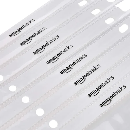 Miniatura 4 de Amazon Basics Protectores de hojas resistentes para almacenamiento de páginas, transparentes, paquete de 500