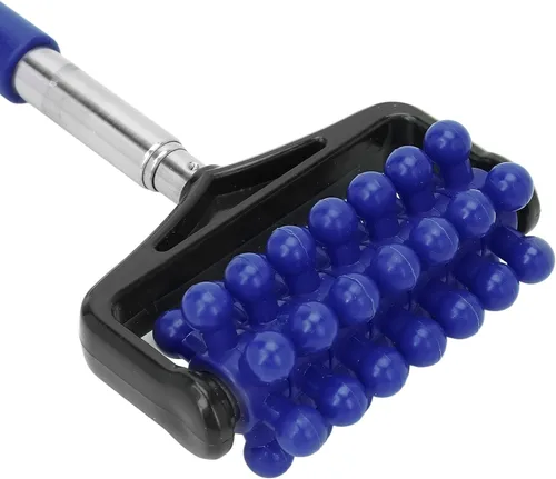 Miniatura 9 de Barra de masaje, barra de masaje de yoga para hombres y mujeres, herramienta de masaje corporal granular, rodillo telescópico, barra de masaje
