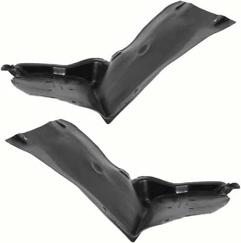 Miniatura 9 de Para Mercedes-Benz C320 Splash Guard/Fender Liner 2001 02 03 04 05 Delantero, lado del conductor, sección inferior delantera, sedán/vagón