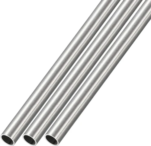 Miniatura 52 de METALLIXITY Tubo de acero inoxidable 304 (0.276 in de diámetro exterior x 0.031 in de alto x 11.811 in de largo) 3 piezas, tubo recto, para muebles