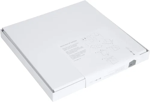 Miniatura 4 de Bigso Logan - Caja de almacenamiento KD Cubos de almacenamiento con tapa para estantes y organizadores de habitaciones cubicas Cubo