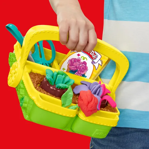 Miniatura 2 de Play-Doh Juego de juguetes de jardín de flores florecientes, juego de simulación de naturaleza, artes y manualidades para niños, regalos de relleno