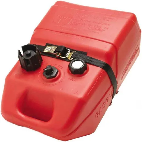 BoatBuckle Kwik-Lok Caja de batería para tanque de gas con correa de amarre, 1 pulgada x 4 pies, color beige (F05343)