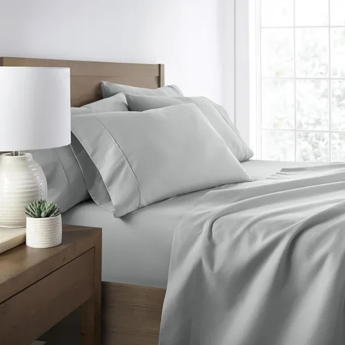 Miniatura 40 de ienjoy Home Linen Market - Juego de sábanas de 6 piezas, color rubor, tamaño King Blush