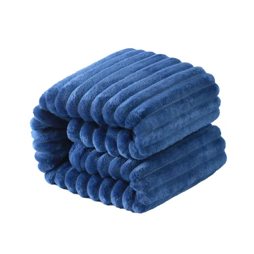 Miniatura 21 de NTBAY Manta de franela de felpa para bebé, manta suave y cálida para niños pequeños con textura a rayas para cochecito, cuna, viajes, 30 x 40 Negro