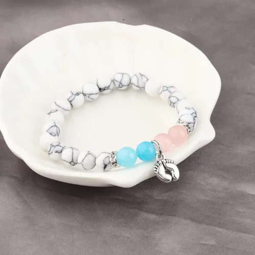 Miniatura 12 de MYOSPARK Collar de mamá para ser nueva mamá, joyería con tarjeta de mensaje para mamá por primera vez, regalo de joyería para anuncio de bebé