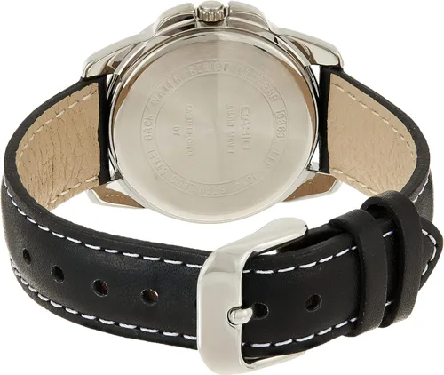 Miniatura 2 de Casio LTP1314L-8AV Reloj de cuarzo de cuero negro con esfera negra para mujer