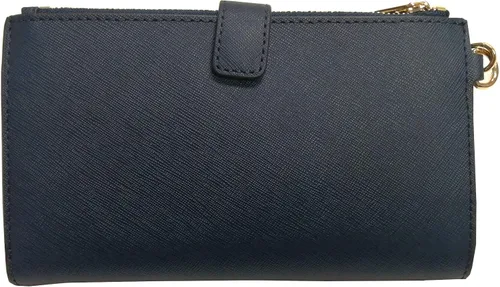 Miniatura 2 de Michael Kors Jet Set Viaje Doble Cremallera Saffiano Cuero Pulsera (Marina)