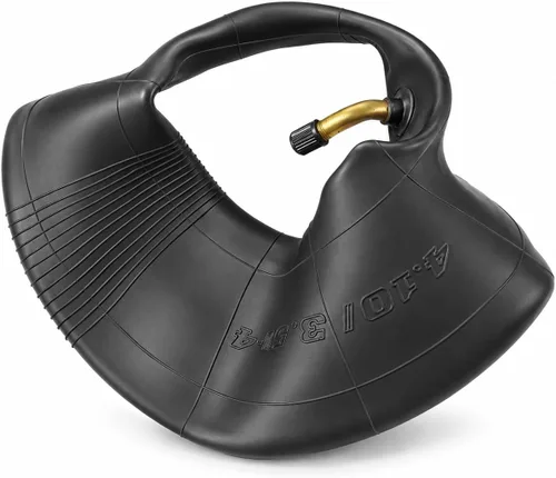 Miniatura 7 de HQRP Tubo interior 4.10/3.50-4 para carretilla, camión de mano, carretilla, cortacésped, remolque, tubo de neumático de 10 pulgadas, válvula
