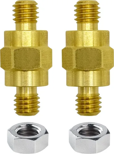 Miniatura 9 de Ampper - Perno de terminal de batería de poste lateral de latón de 3/8"-16, extensor de poste lateral de batería estándar compatible con poste GM