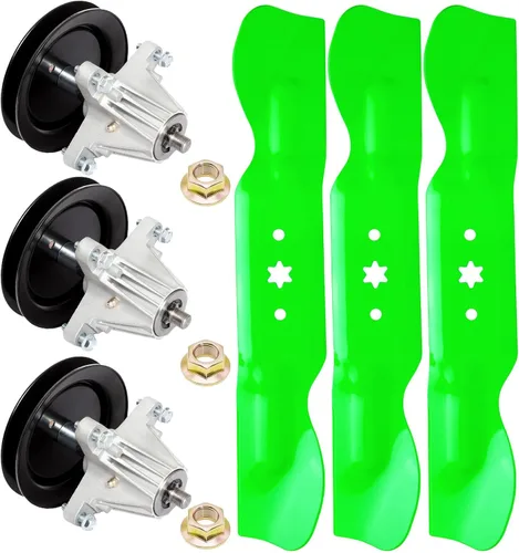 Miniatura 13 de 918-04822 Conjunto de husillo para cubierta de 42 pulgadas Cub Cadet/MTD/Troy-Bilt RZT-42 LTX1040 LTX1042 Craftsman LT1500 LT2000 Cub Cadet 60 "Deck
