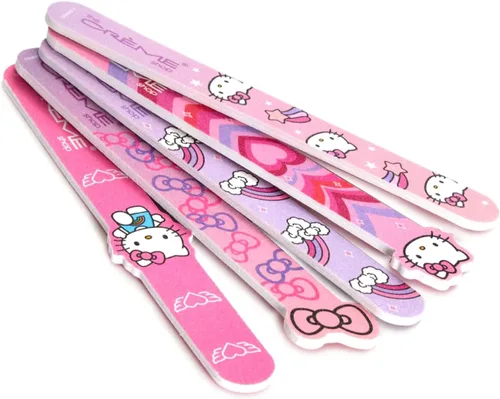 Miniatura 3 de The Creme Shop x Hello Kitty Y2K Collection Totally Cute! Limas de uñas – Doble cara para dar forma – Grano extrafino – Larga duración