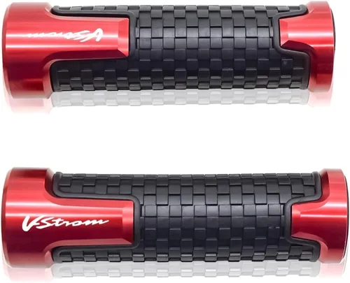 Motorcycle for Suzuki V-Strom DL650 DL1000 Vstorm DL 650 1000 CNC 7/8'' 22MM Motorcycle Handle Grips Motorbike Handlebar Ends for V-Strom (Color :